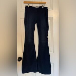 Free People stretch bell bottoms size 27